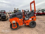 Used Compactor in yard,Used Hamm in yard,Front of used Hamm Compactor